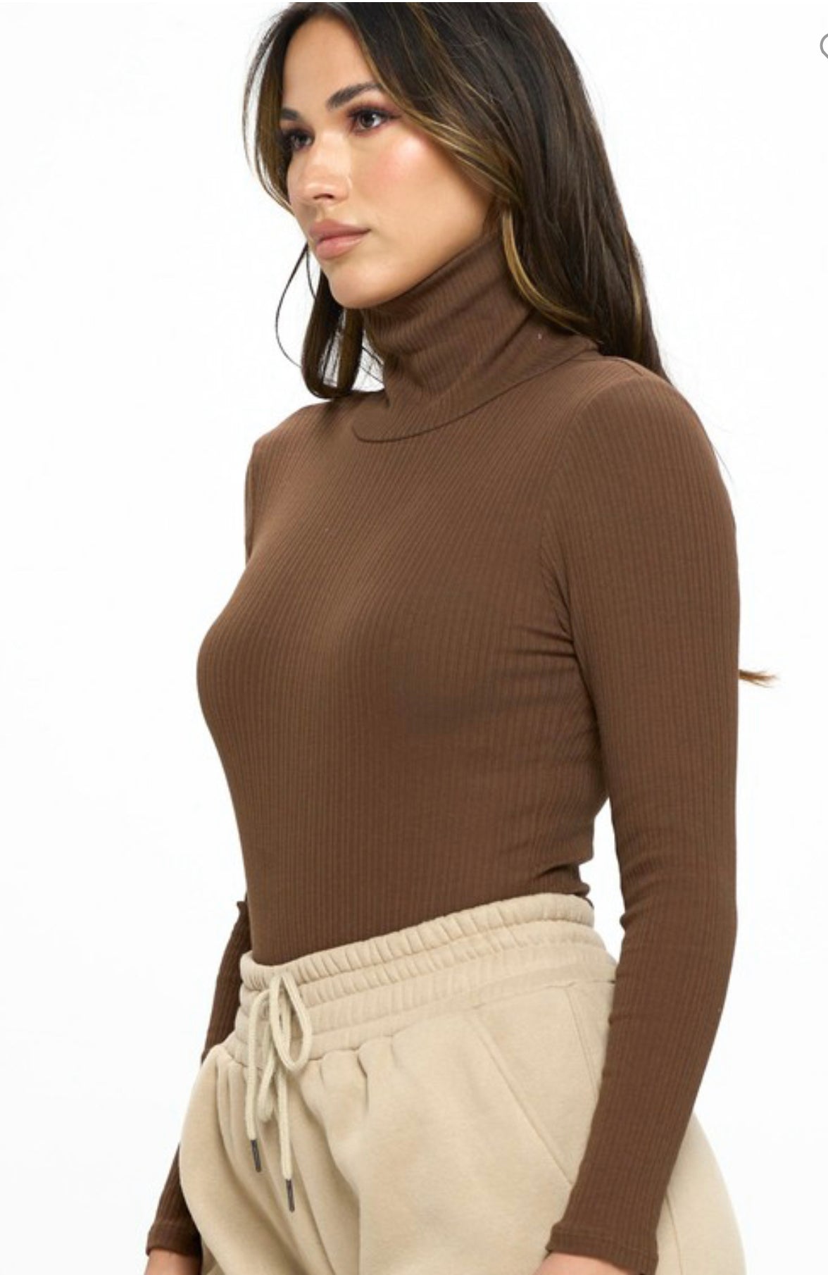 Sally Turtleneck Long Sleeve Bodysuit – Anysha's Boutique
